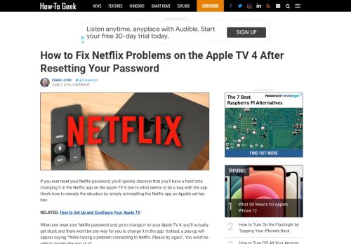 
                            8. How to Fix Netflix Problems on the Apple TV 4 After Resetting Your ...