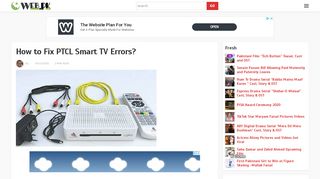 
                            3. How to Fix PTCL Smart TV Errors? | Web.pk