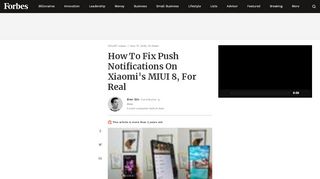 
                            8. How To Fix Push Notifications On Xiaomi's MIUI 8, For Real - Forbes