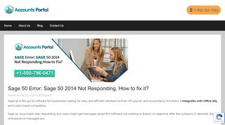 
                            12. How to fix Sage 50 2014 Not Responding Error: +1-800-796-0471