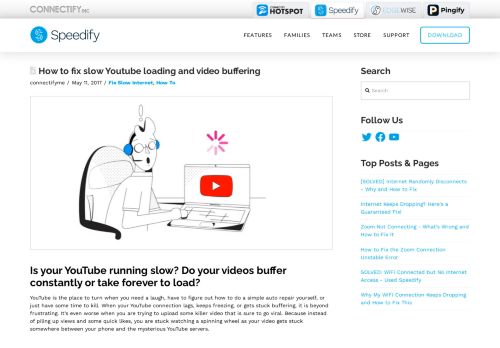 
                            9. How to fix slow Youtube loading and video buffering - Speedify