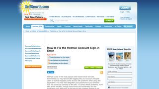 
                            6. How to Fix the Hotmail Account Sign-in Error