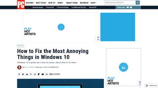 
                            8. How to Fix the Most Annoying Things in Windows 10 | PCMag.com
