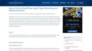 
                            12. How to Fix the WordPress Login Page Refreshing and Redirecting ...