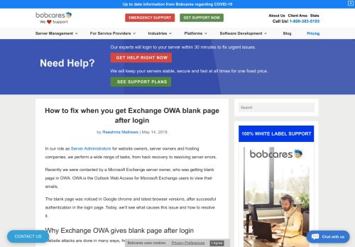 
                            4. How to fix when you get Exchange OWA blank page after login