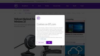 
                            12. How to fix Windows 10 webcam issue - BT