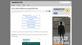 
                            3. How to flash CPB firmware using YGDP Tool - Android MTK