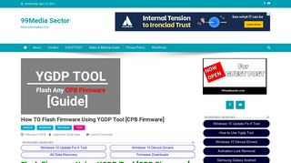 
                            9. How TO Flash Firmware Using YGDP Tool [CPB Firmware] - 99Media ...
