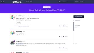 
                            13. How to flash .ofp oppo file flash (Oppo A71 2018)? - UFIXERS ...