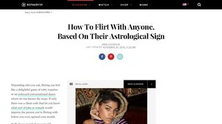 
                            9. How To Flirt With Any Guy Or Girl, Based On Zodiac Sign - Refinery29