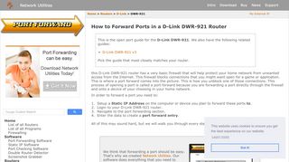 
                            9. How to Forward Ports in a D-Link DWR-921 Router - Port Forward