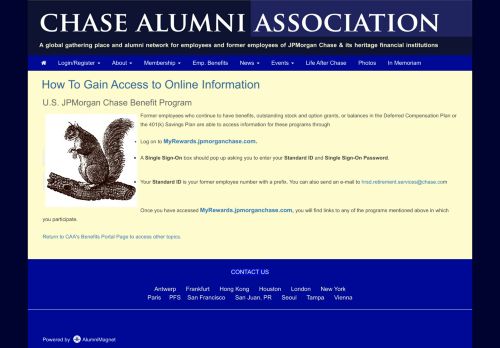 
                            4. How To Gain Access to Online Information - Chase Alumni Association