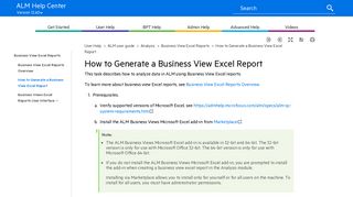 
                            10. How to Generate a Business View Excel Report - ADM Help Centers