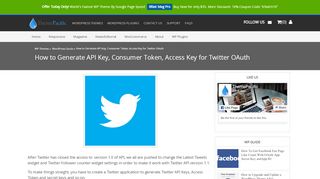 
                            10. How to Generate Twitter API Key, Consumer Token, Access Key for ...