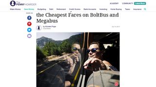 
                            11. How to Get $1 Bus Tickets: Budget Travel on Megabus and BoltBus