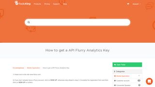 
                            11. How to get a API Flurry Analytics Key - Knowledgebase - Radio King