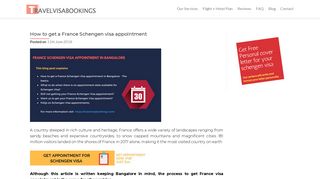 
                            13. How to get a France Schengen visa appointment - TravelVisaBookings