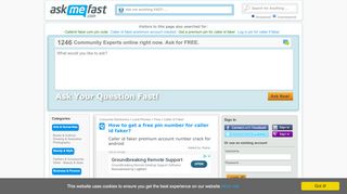 
                            12. How to get a free pin number for caller id faker - Ask Me Fast