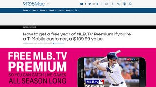 
                            8. How to get a free year of MLB.TV Premium if you're a T-Mobile ...