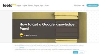 
                            5. How to get a Google Knowledge Panel - Feefo