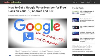 
                            11. How to Get a Google Voice Number for Free Calls on Your PC and ...