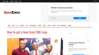 
                            4. How to get a loan from CBA Loop - HapaKenya