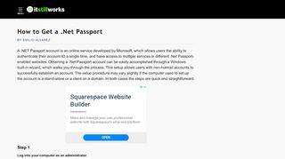 
                            2. How to Get a .Net Passport | It Still Works