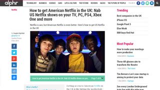 
                            9. How to get American Netflix in the UK: Nab US Netflix ...
