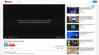 
                            2. How to get an FBI Login Screen - YouTube