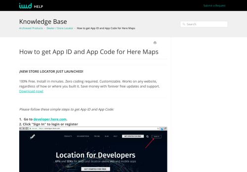 
                            12. How to get App ID and App Code for Here Maps - IWD Agency ...