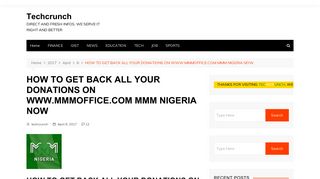 
                            8. HOW TO GET BACK ALL YOUR DONATIONS ON WWW.MMMOFFICE ...