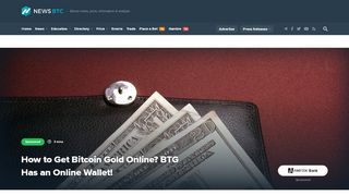 
                            7. How to Get Bitcoin Gold Online? BTG Has an Online Wallet! ...