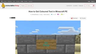 
                            6. How to Get Coloured Text in Minecraft PE : 4 Steps