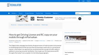 
                            9. How to get Driving License and RC copy on your mobile through ...