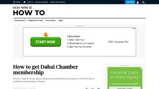 
                            10. How to get Dubai Chamber membership - Gulf News