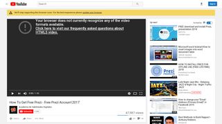 
                            9. How To Get Free Prezi - Free Prezi Account 2017 - YouTube