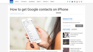 
                            13. How to get Google contacts on iPhone - iDownloadBlog