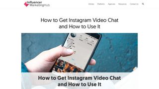 
                            12. How to Get Instagram Video Chat and How to Use It