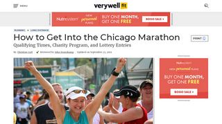 
                            9. How to Get Into the Chicago Marathon - Verywell Fit
