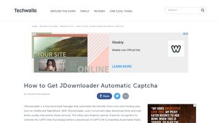 
                            5. How to Get JDownloader Automatic Captcha | Techwalla.com