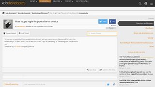 
                            7. How to get login for porn site on device - XDA Forums - XDA Developers
