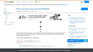 
                            6. How to get login logs using Flask/MySQL - Stack Overflow