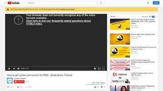 
                            5. How to get Lynda.com access for FREE - lyndaLibrary Tutorial ...