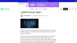 
                            7. HOW TO GET MONEY WITH PLAY TAGG !! WHAT IS PLAY TAGG ...