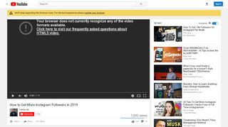 
                            7. How to Get More Instagram Followers in 2018 - YouTube