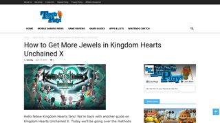 
                            8. How to Get More Jewels in Kingdom Hearts Unchained X | Touch Tap ...