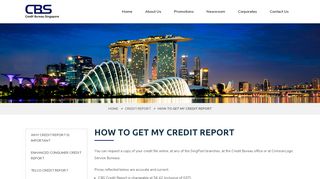 
                            5. How to Get My Credit Report - Credit Bureau Singapore