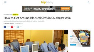 
                            11. How to Get Past Blocked Sites in Southeast Asia - TripSavvy