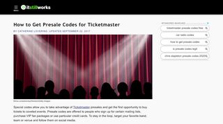 
                            9. How to Get Presale Codes for Ticketmaster | It Still Works