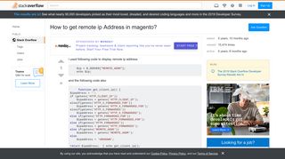 
                            8. How to get remote ip Address in magento? - Stack Overflow